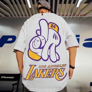 Camiseta Masculina Unissex Kobe Bryant Estrela Do Basquete Modelagem Solta 100% Algodão Preta, Nova em Oferta na Shopee