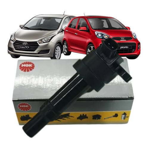 Bobina Ignicao NGK HB20 2012 2013 2014 2015 Picanto 2018 2019 em Oferta na Shopee