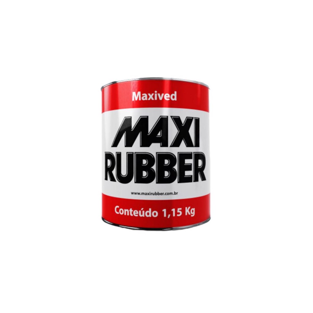 Massa Vedação Automotiva Maxived Maxi Rubber 1,15kg em Oferta na Shopee