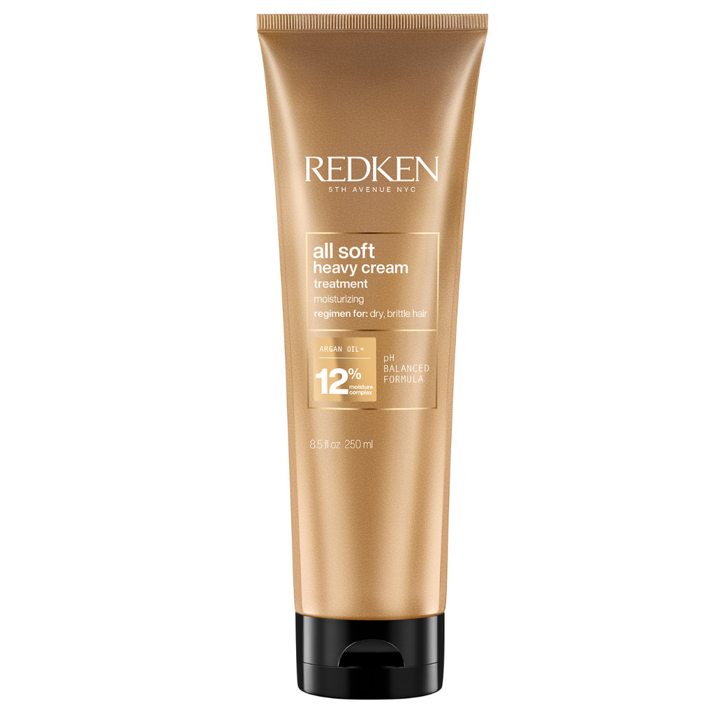 Máscara de Tratamento All Soft 250ml Redken para Cabelos Secos Hidratação Brilho Maciez e Facilidad