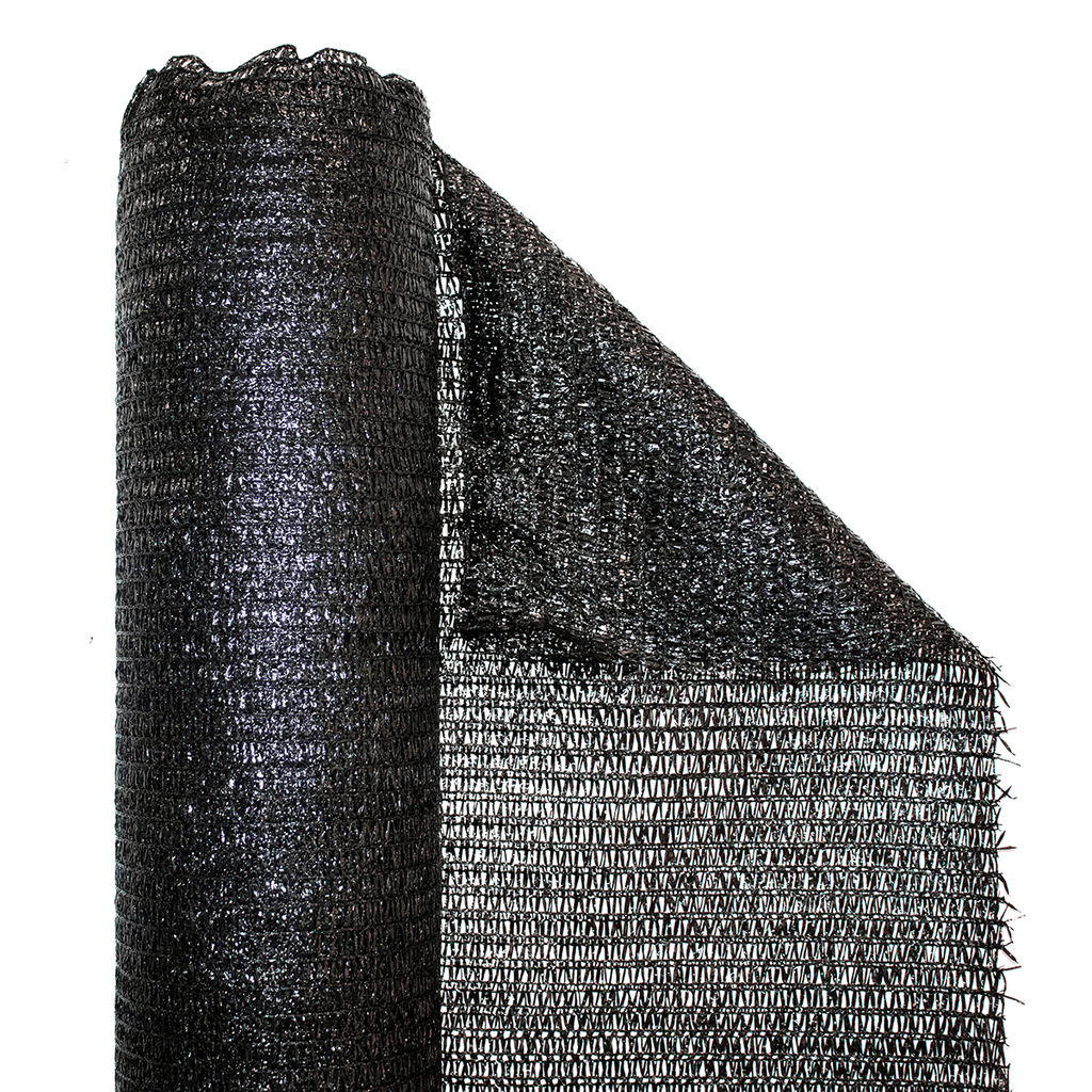 Tela Sombrite Raschel 50% 11x53m Preta Proteção e Sombreamento de Estufa Horta Flores Anti UV