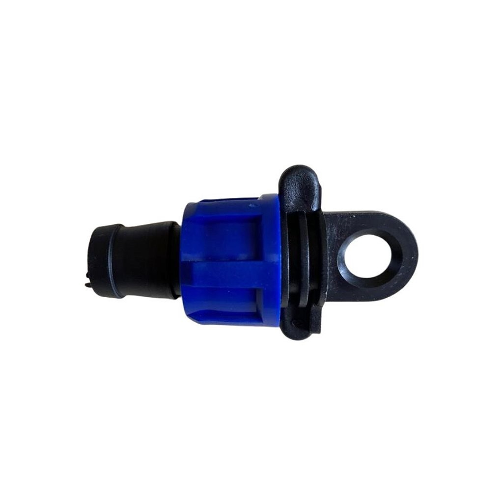 Conector Final  Com Anel Azul Netafim