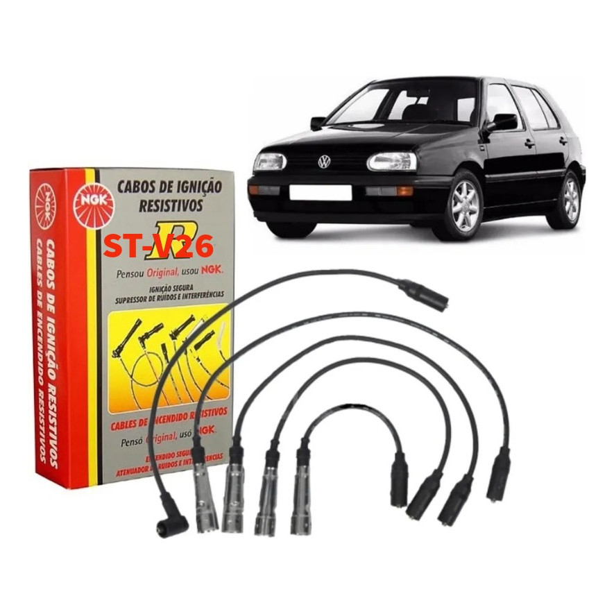 Cabo De Vela Ngk STV26 - Vw Golf MK3 2.0 8v Glx Gti 1994 1995 1996 1997 1998