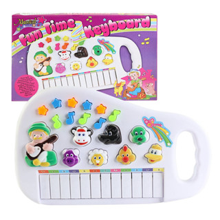 Piano Teclado Animal Infantil Sons Eletrônico 12 Teclas