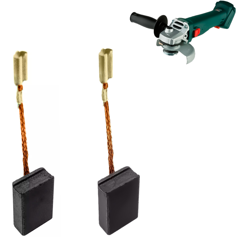 Jogo Par Escova De Carvão Pra Esmerilhadeira Metabo W6 - 115 em Oferta na Shopee