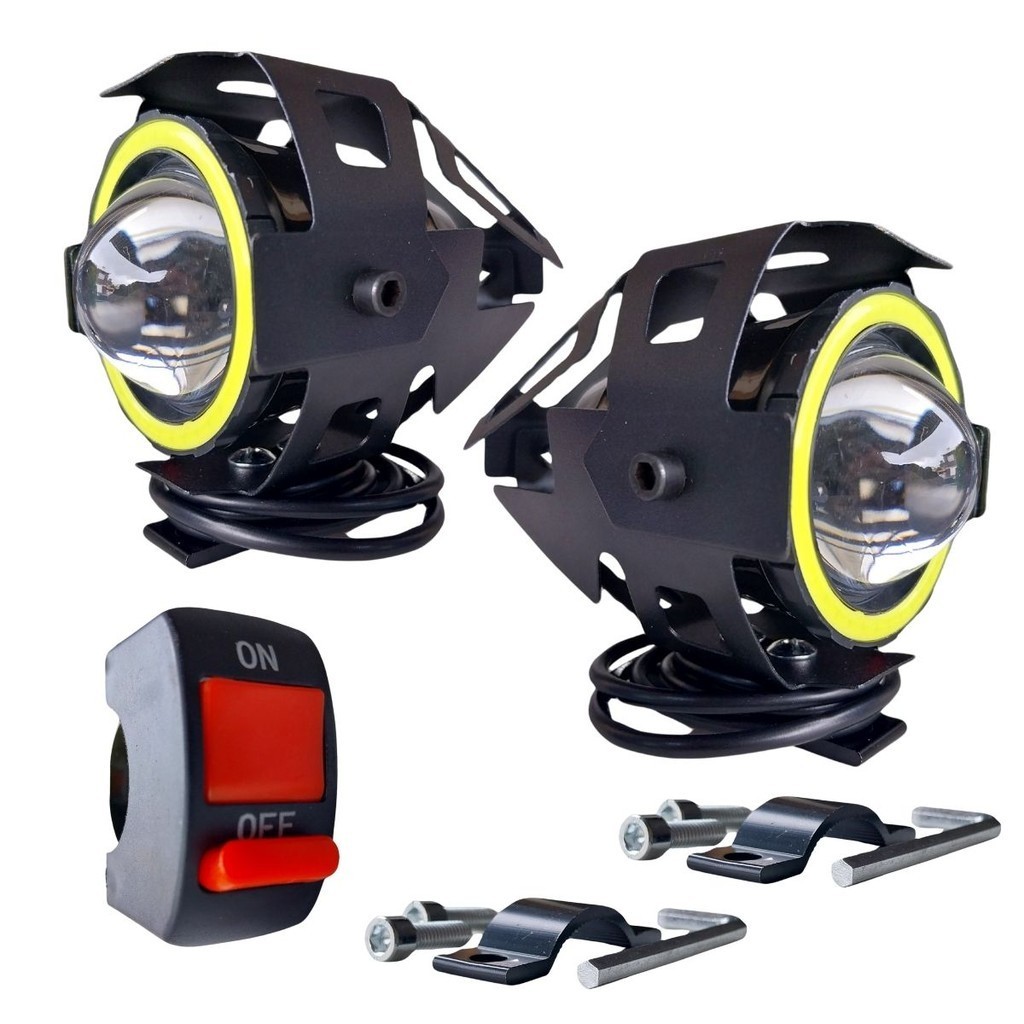PAR FAROL LED U7 ANGEL EYES NEVOEIRO UNIVERSAL 6000K 3000LM