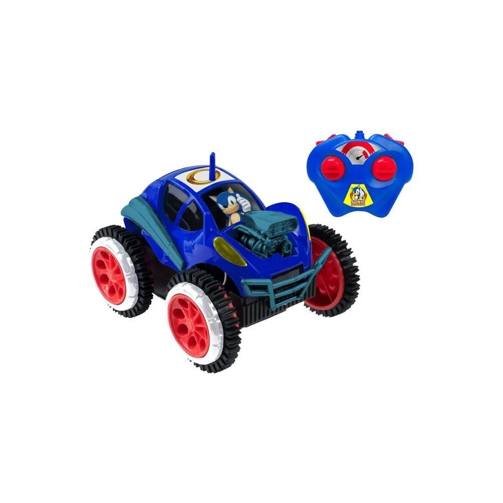 Carro de Controle Remoto 3 Fun Sonic Tumbling Rush - Candide em Oferta na Shopee