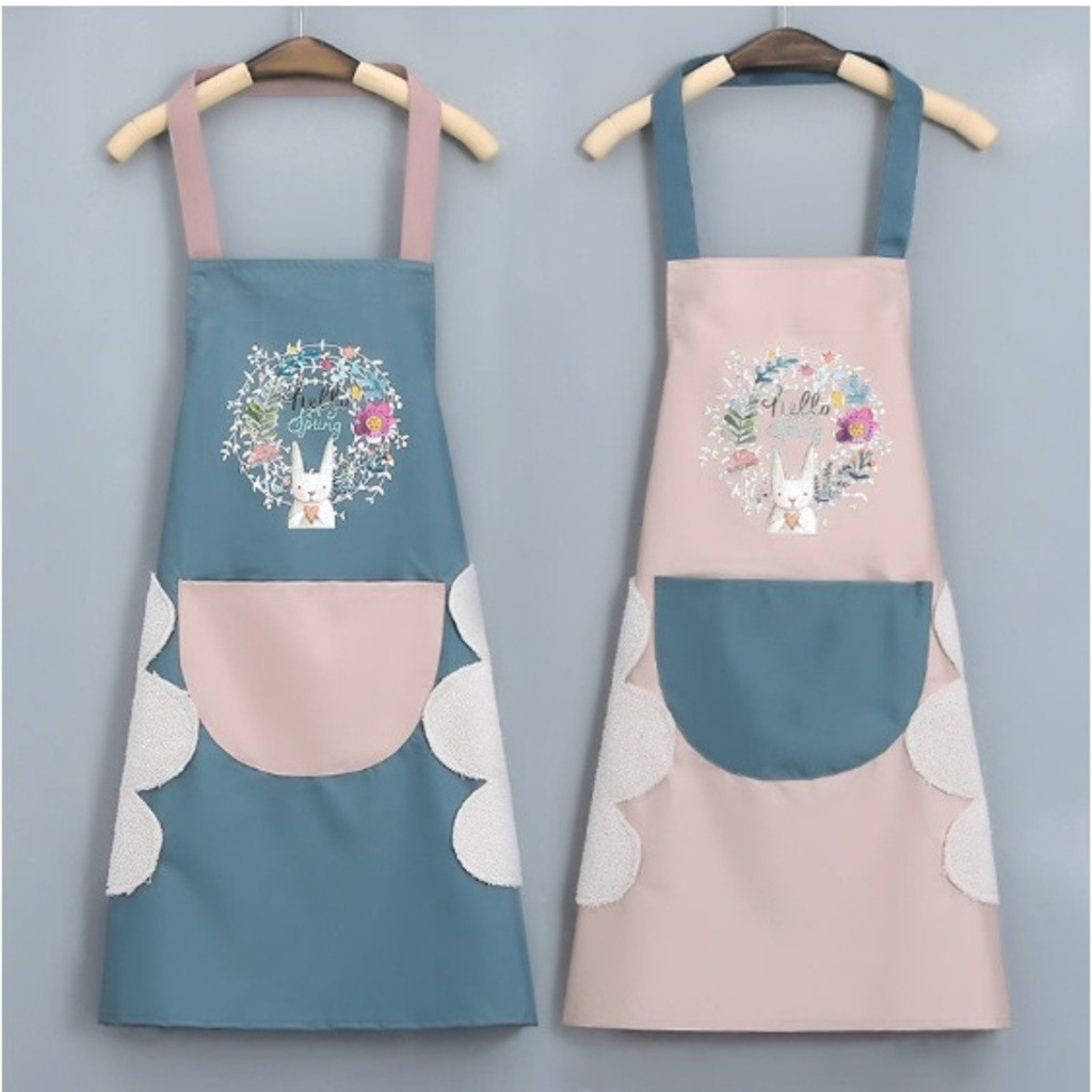 Avental De Cozinha Impermeavel A Prova De Oleo De Limpeza Manual - 1 peça em Oferta na Shopee