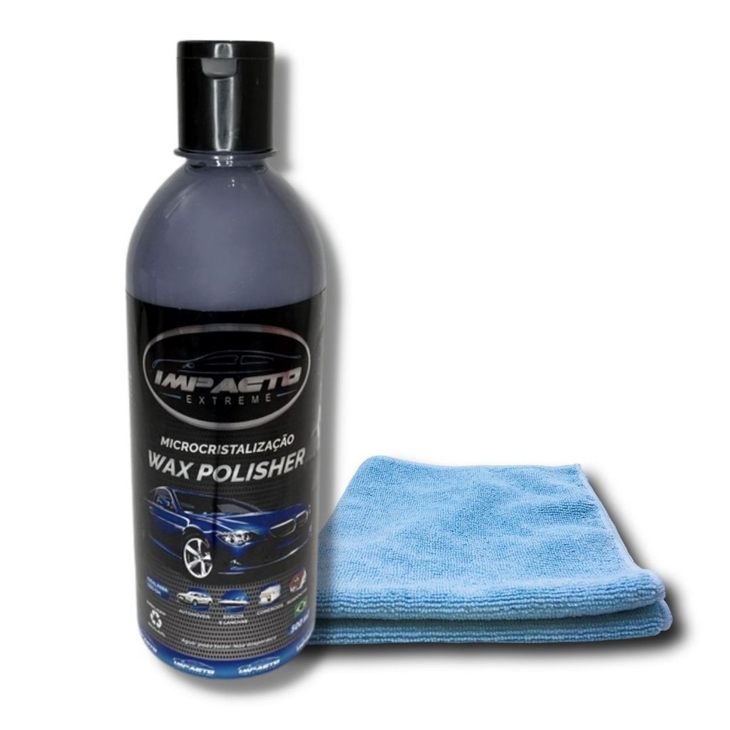 Cera Líquida Microcristalização Impacto Extreme Com Carnaúba Proteção Duradoura Pano Incluso em Oferta na Shopee