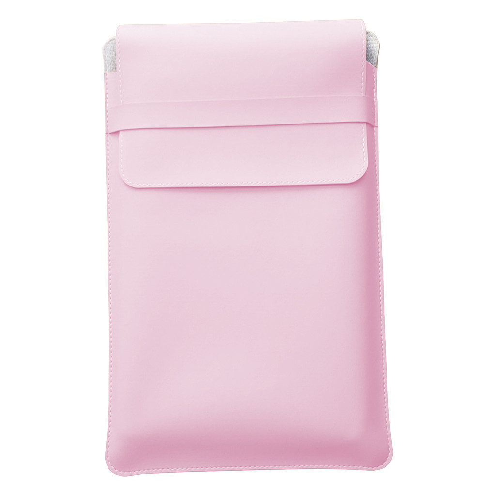 Case Pasta Capa Para Notebook Couro Sintético Rosa Clarinho em Oferta na Shopee