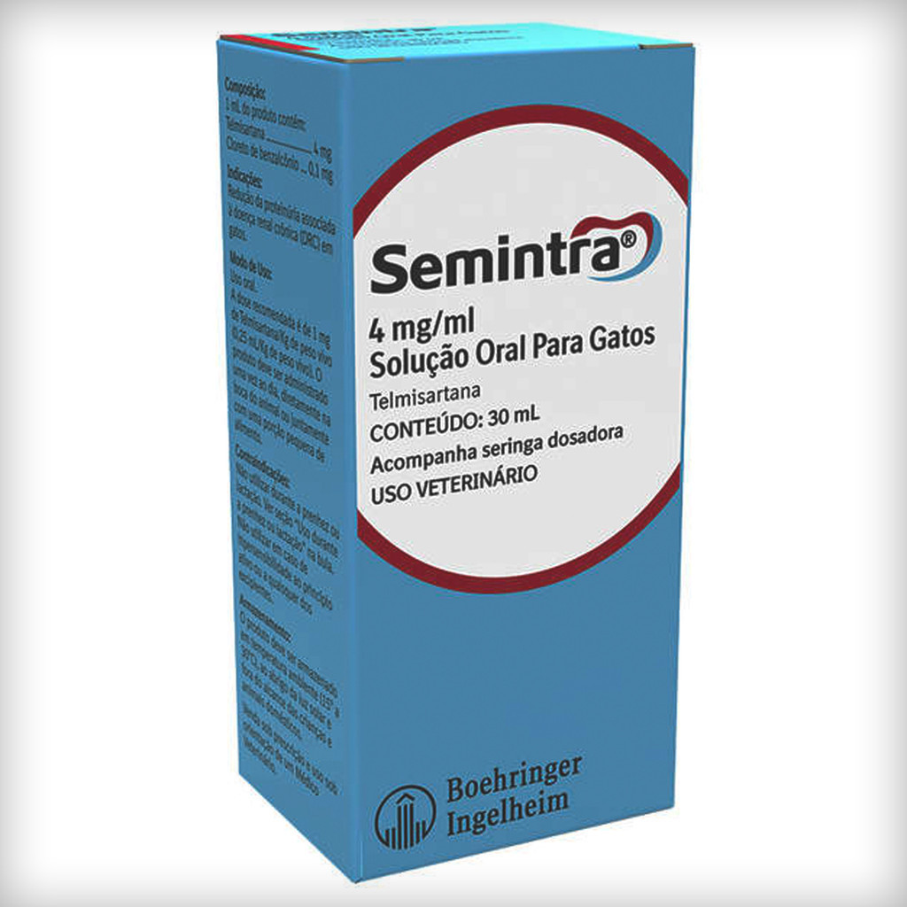 Semintra Boehringer Ingelheim Solução Oral para Gatos - 30 mL