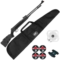 Carabinadeprassao 5.5 Fixxar Black Nitro+Kit Chumbinhos Gamo