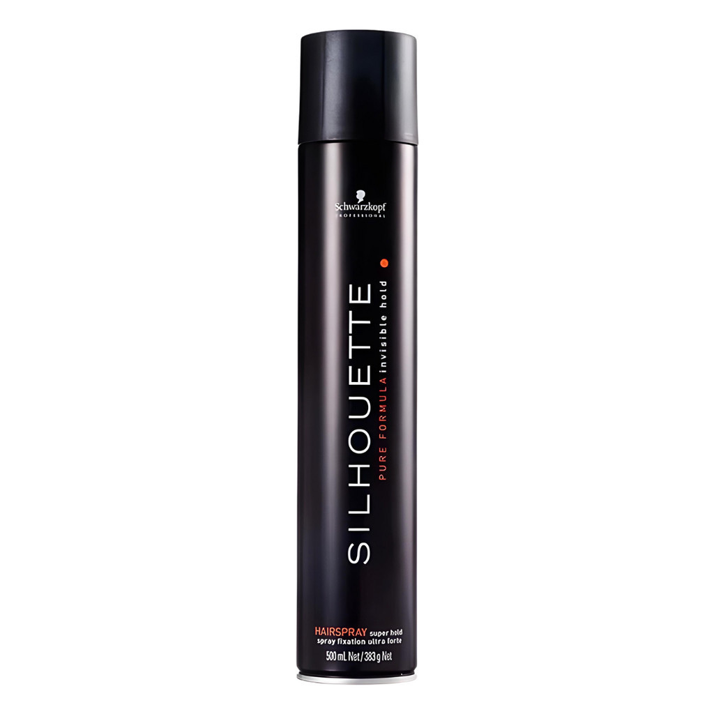 Silhouette Hair Spray Super Hold  fixação forte 500ml em Oferta na Shopee