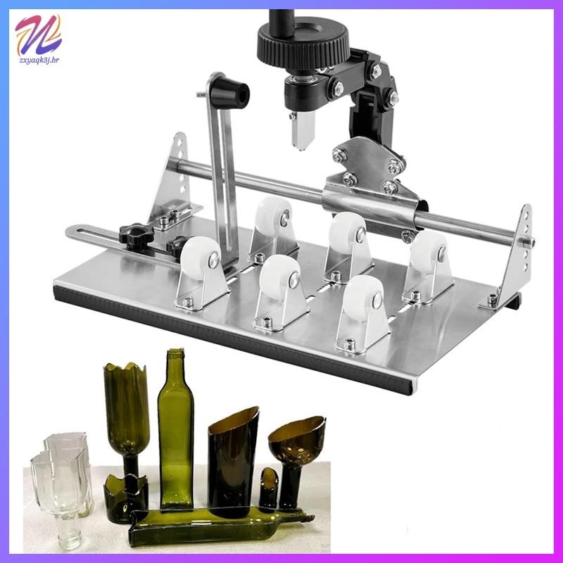 Kit De Cortador De Garrafa De Vidro , De Precisão DIY Para Garrafas Quadradas , Redondas E Irregulares , Ferramentas De
