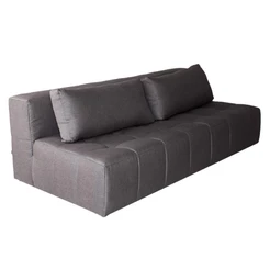 Sofá 3 Lugares Modular Soho Linho Grafite