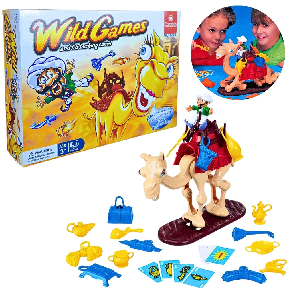 Jogo Infantil Pula Camelo Game Brinquedo Animal Acessórios - Castela em Oferta na Shopee
