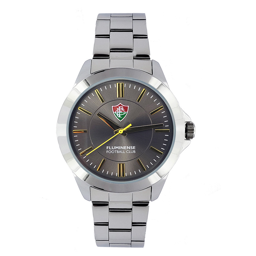 Relógio Fluminense Casual Aço Masculino FLU-007-3 em Oferta na Shopee