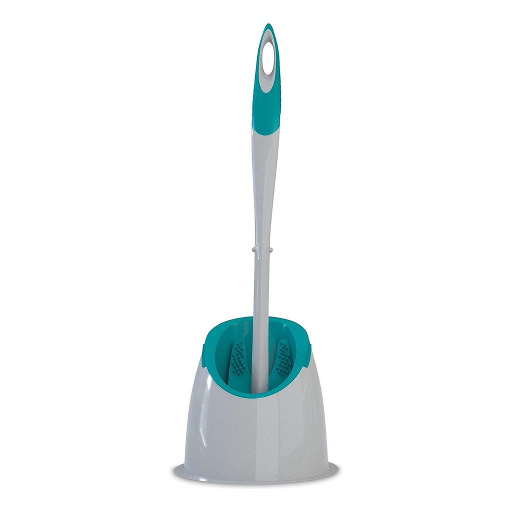 Escova Sanitária Emborrachada Com Suporte Ban6101 Flash Limp em Oferta na Shopee