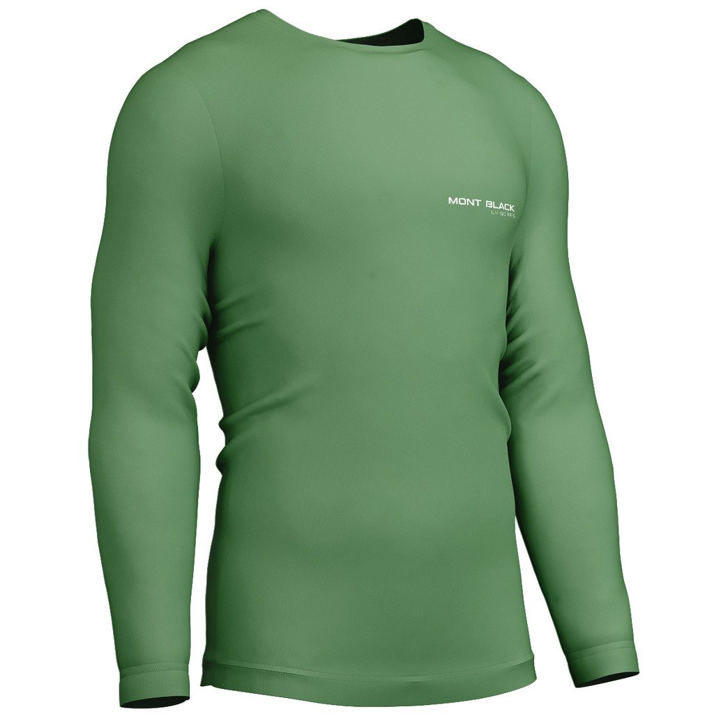 Camisa Térmica Proteção Uv 50+ Segunda Pele Camiseta Blusa Malha Fria Unissex Academia Manga Longa