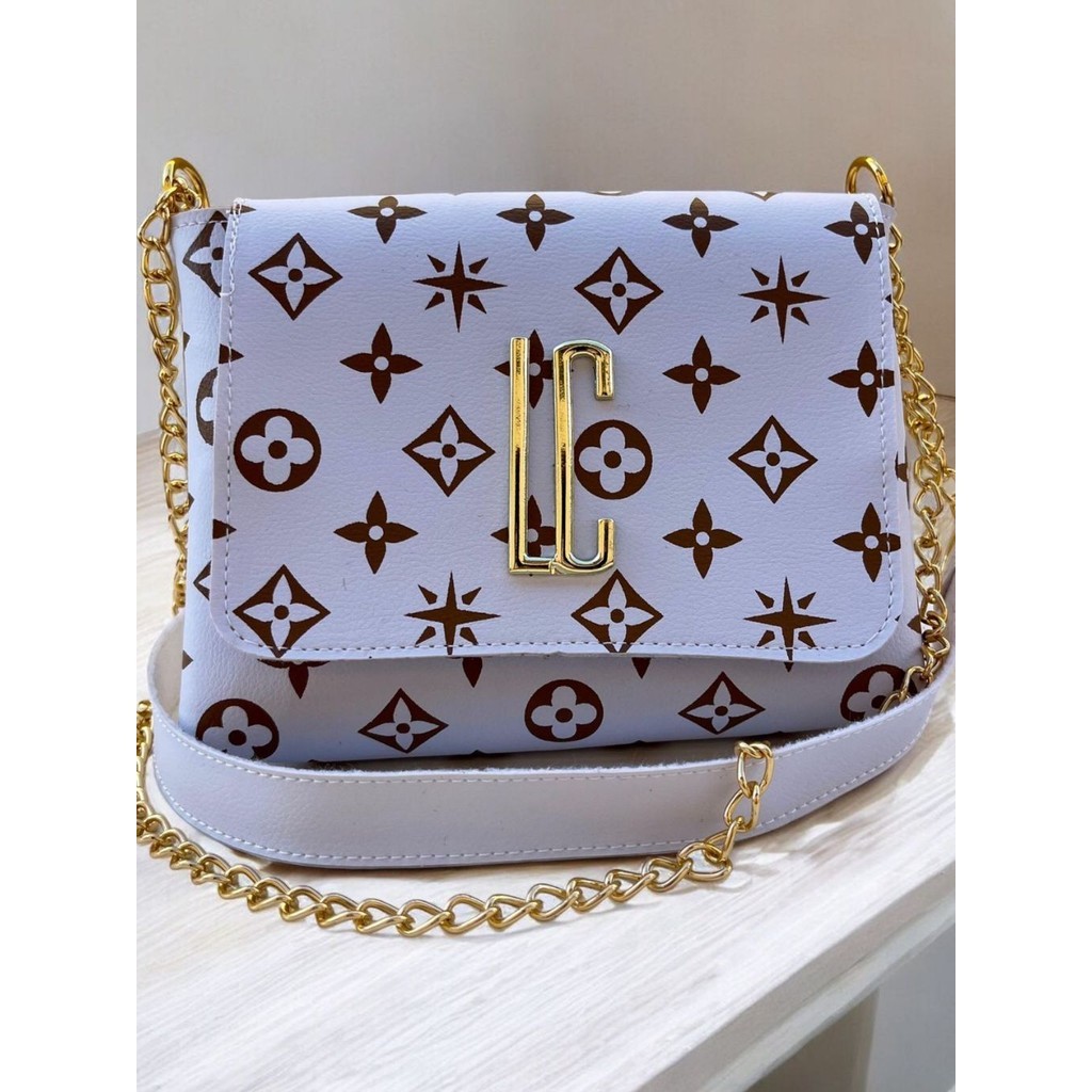 Bolsa De Corrente Transversal Baladinha Tira colo Pequena Bolsinha Blogueira Estapanda Bolsa de Ombro