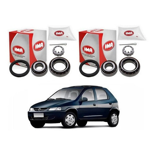 Par Kit Rolamento Roda Traseiro, Celta 1.4 2004 em Oferta na Shopee