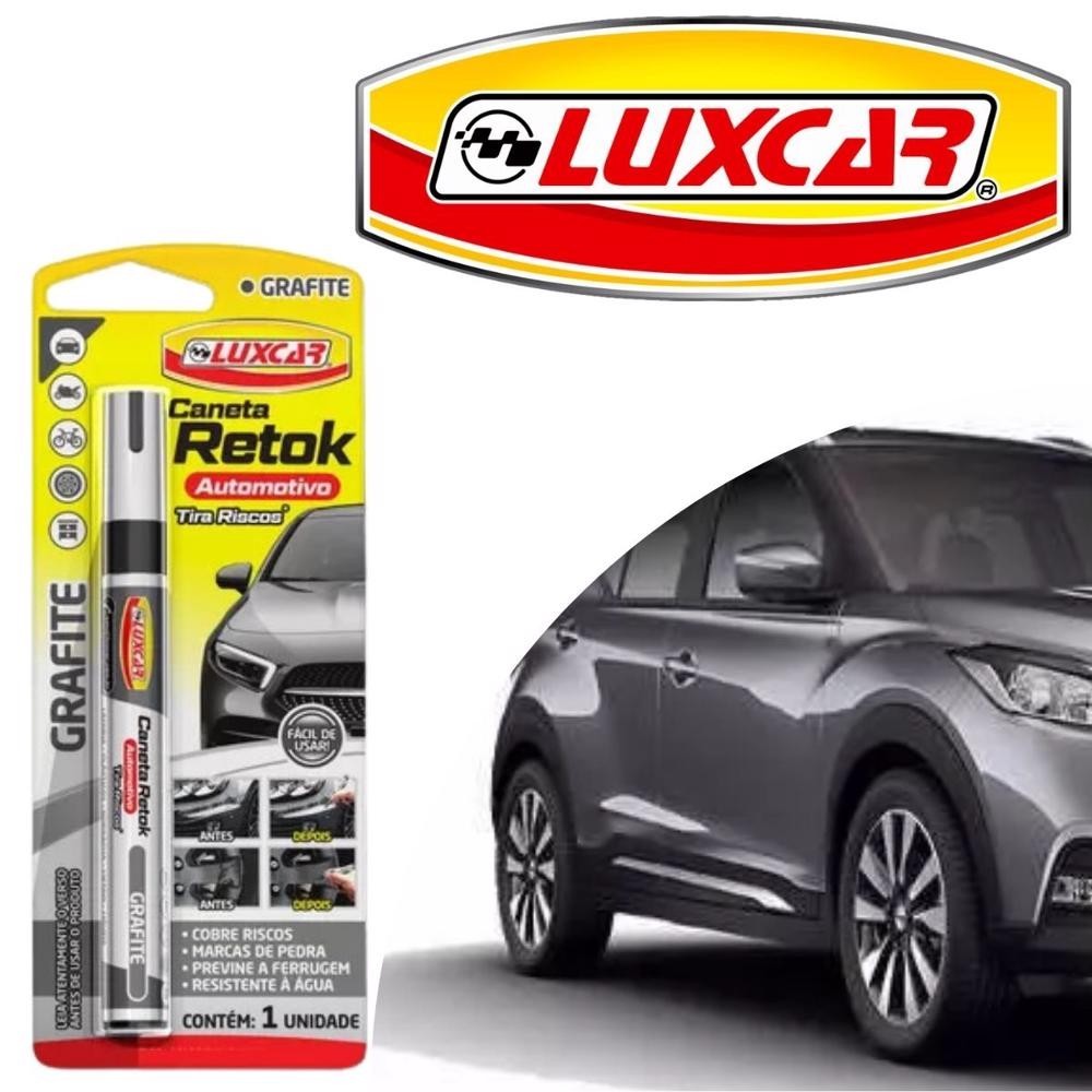 Caneta Grafite Reparo Pintura Lataria Carro Moto Eletrodomésticos Tira Riscos Retoque Luxcar