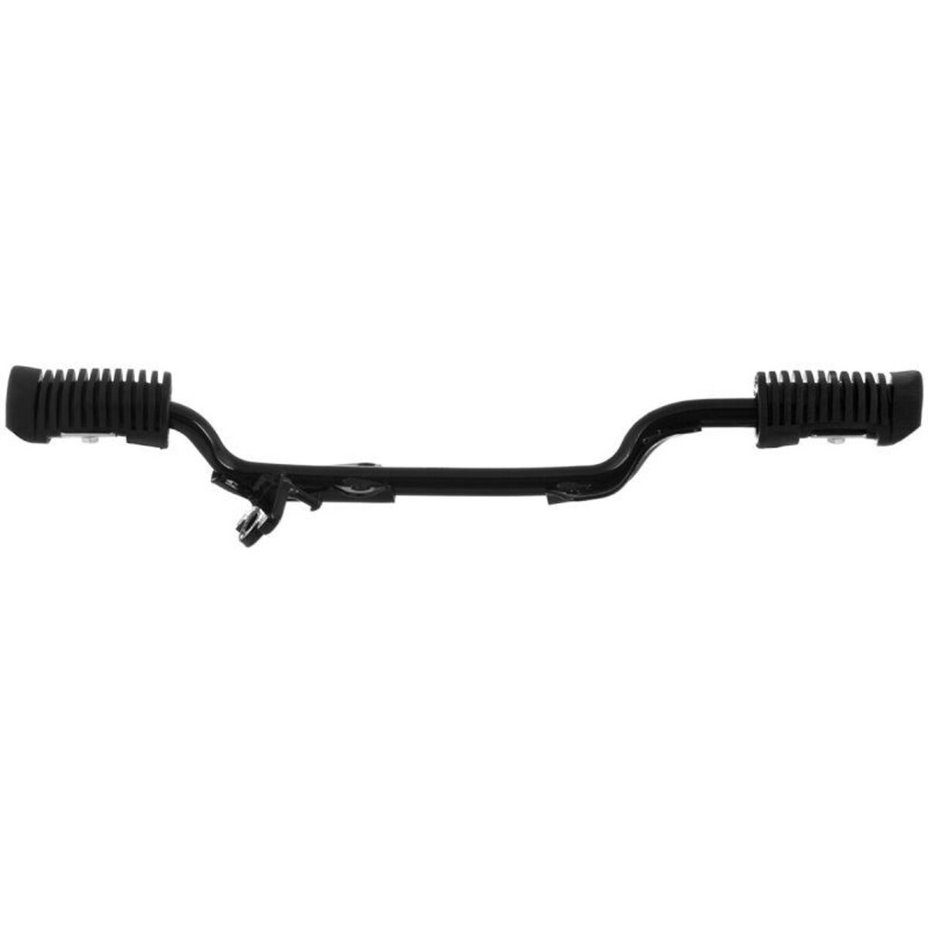 Suporte de Pedaleira Pro Tork Dianteiro Sansão Com Borracha Preto Titan 150 / Fan 125/150