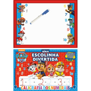 PATRULHA CANINA SÉRIE ESCOLINHA DIVERTIDA   NÚMEROS em Oferta na Shopee