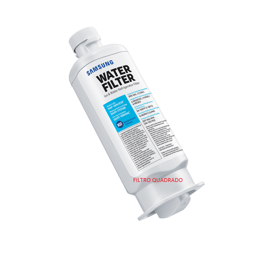 2 Filtros De Água Geladeira Samsung Haf-qin/exp Da97-08006c