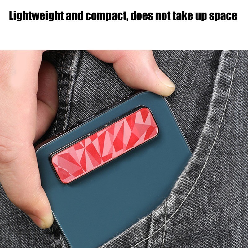 360 ° Suporte Para Telefone Rotativo-Mini Dobrável Invisível-Fivela Ajustável De Mesa Metal Celular Auto-Adesiva