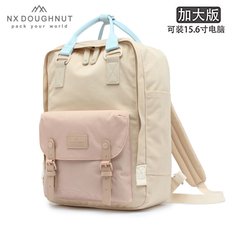 Beg sekolah NX DOUGHNUT Nova versão Mochila Donut Mochila Feminina à prova …