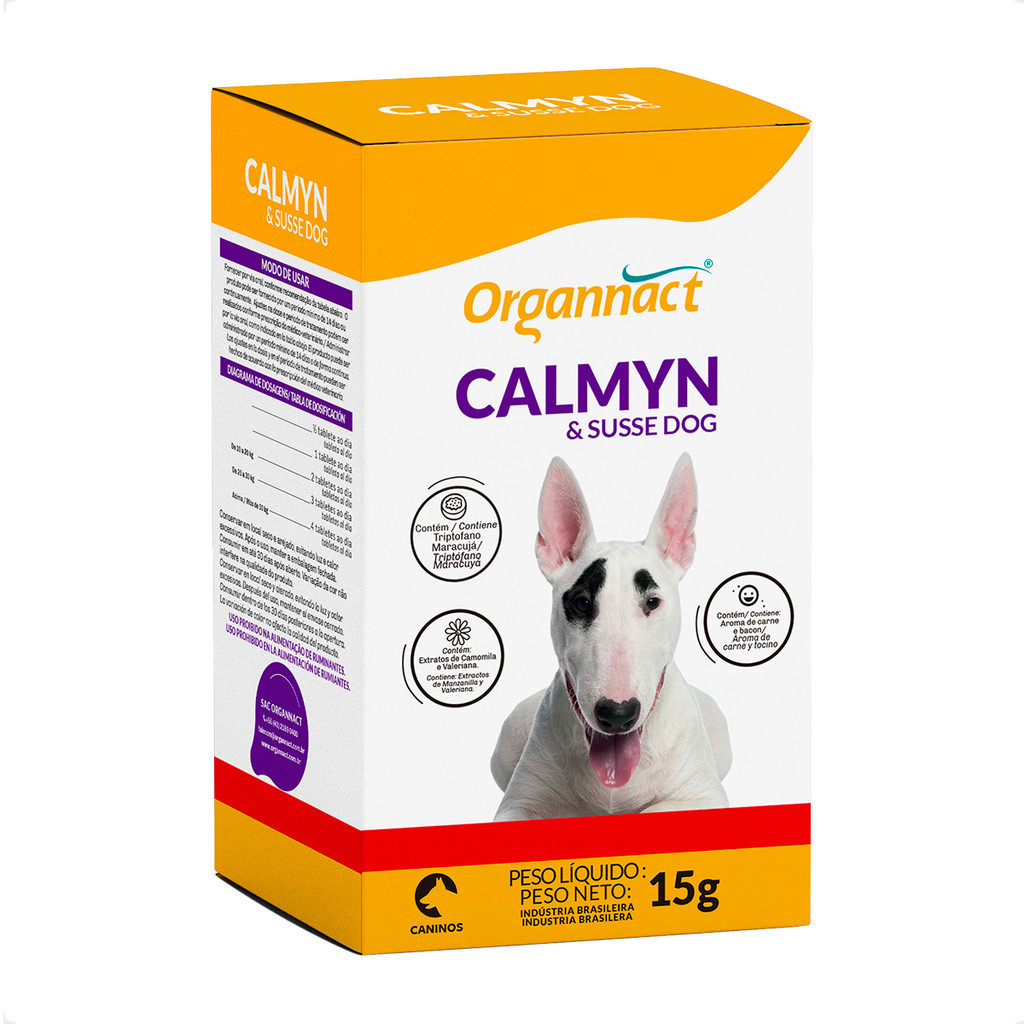 Calmyn & Susse Dog Organnact Suplemento - 15g