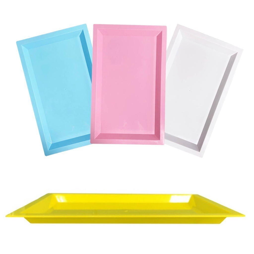 2 Bandeja Suporte P/ Doces Decoração Retangular (Sem Base) em Oferta na Shopee