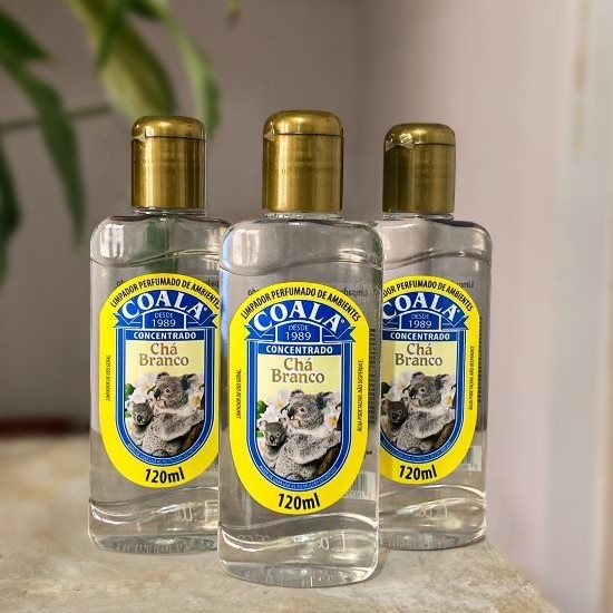 Detalhes do Coala Essências - Limpador Perfumado de Ambientes Chá Branco 120 ml