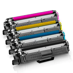 Kit 4 Toner Compatível TN217 Preto Azul Amarelo Magenta Novos HL-L3210CW DCP-L3551CDW MFC-L3750CDW