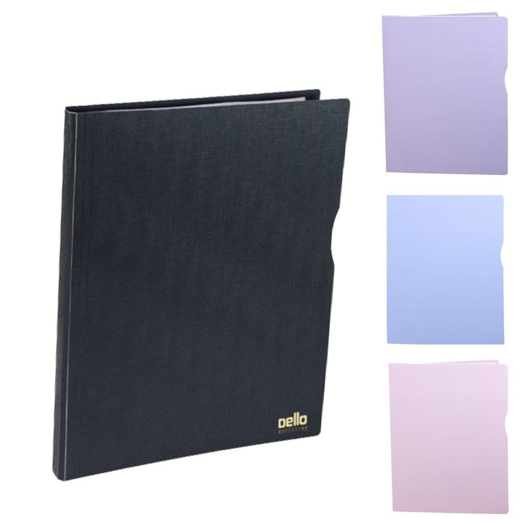 Pasta Catálogo Com 30 Envelopes Finos 240x330mm Todas As Cores - DELLO em Oferta na Shopee