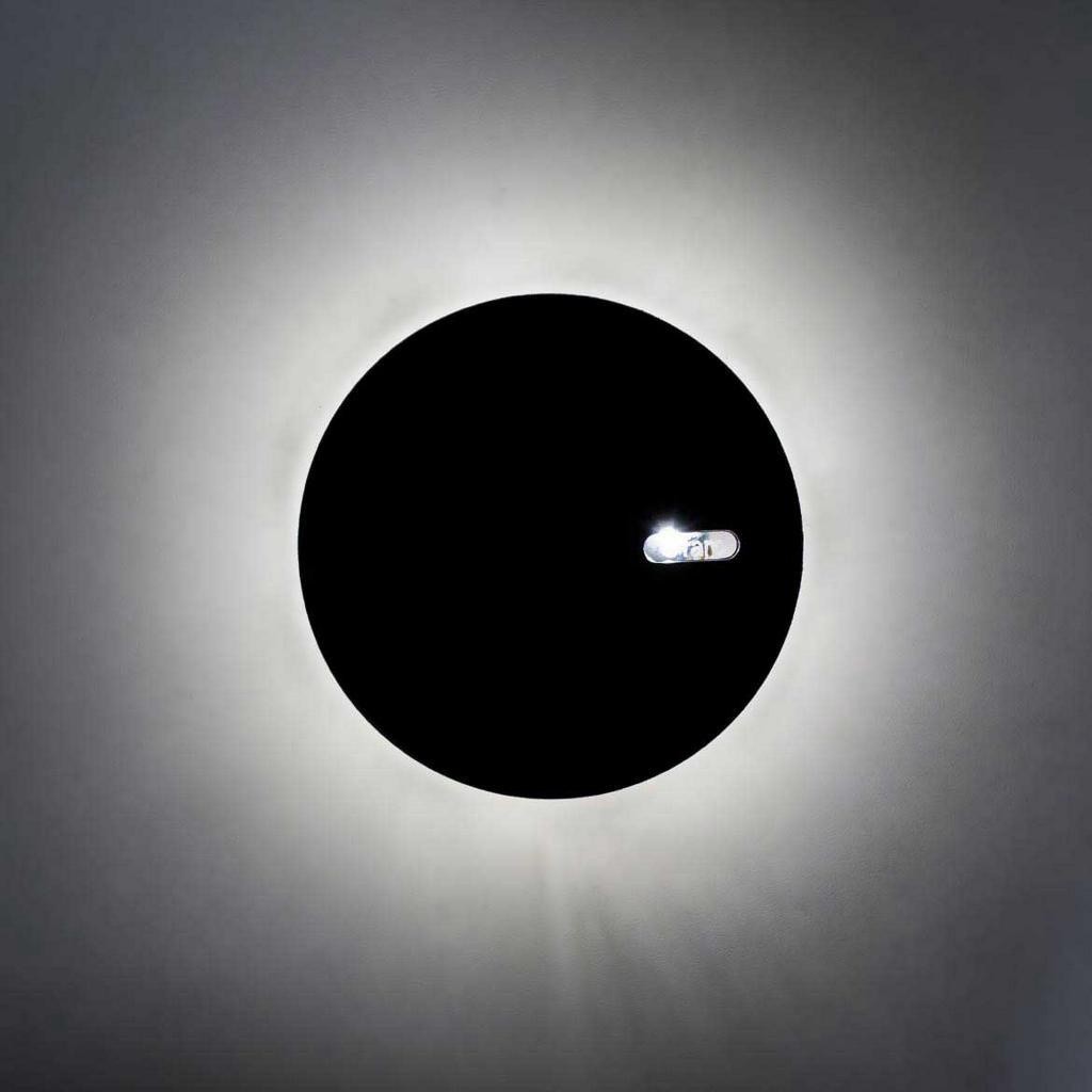 Arandela Preta Balizador Code Led Integrado 1,8w 4000k St1808