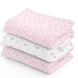 Kit com 3 cueiros estampados de flanela