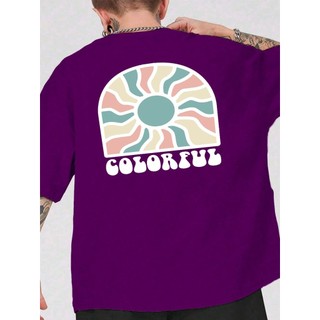 Camiseta Moda Alta Estampa  Moda Atual Psicoderico Blusa  Colorful Psychedelic Moda Camisa Unissex