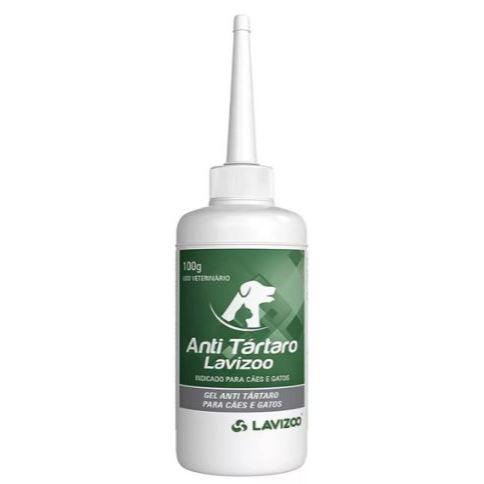 Anti Tartaro Cães E Gatos Gel 100g Lavizoo