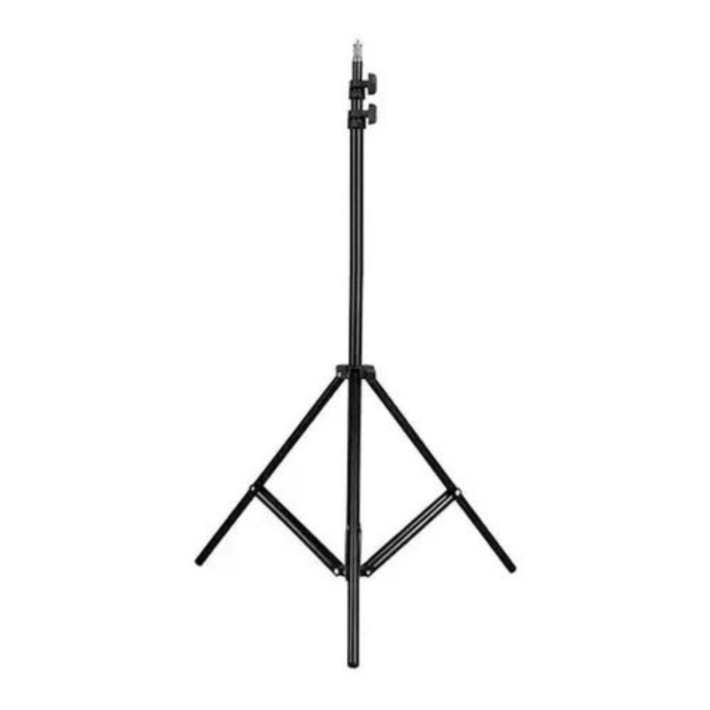 Tripé 2 Metros Pedestal Estúdio Iluminação Câmera Projetor