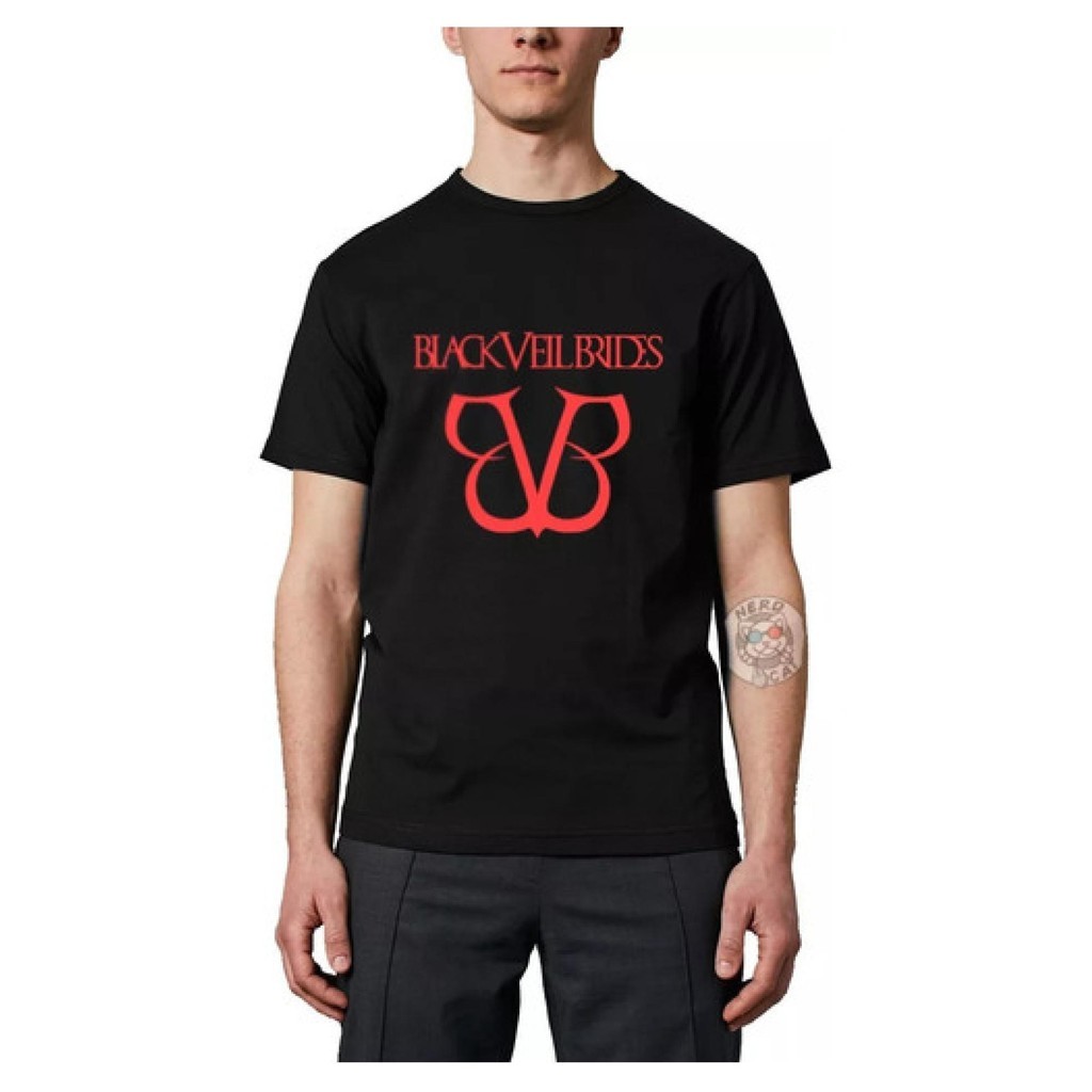 Camiseta Camisa Black Veil Brides Banda Rock Anos 2000 M2