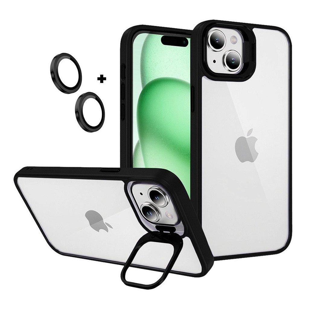 Capa Case Capinha para iPhone 15 Plus- Gravity Preta - Gshield em Oferta na Shopee