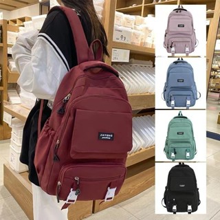 Mochila Escolar De Grande Capacidade Para Estudante Feminina Nylon Impermeavel em Oferta na Shopee