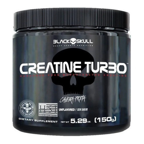 Creatina Turbo 150g - Black Skull