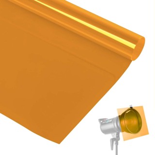 Filtro Gelatina para Iluminação e Estúdio - Laranja Cobre #85 (100cm) em Oferta na Shopee