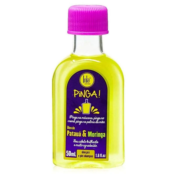 Oleo Capilar Pinga Lola Cosmetics Pataua e Moringa 50ml em Oferta na Shopee