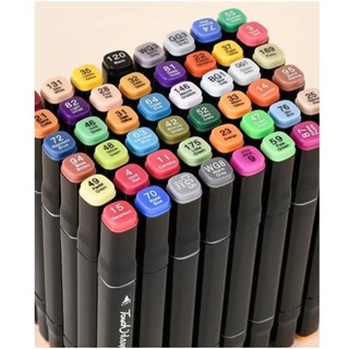 MARCADOR PONTA DUPLA 24/36/48/60/80 CONJUNTO CANETAS Material Escolar em Oferta na Shopee