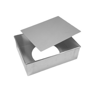 Forma Retangular De Bolo 30x22x10 Alumínio Fundo Falso em Oferta na Shopee