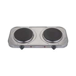 Fogão Elétrico De Mesa Portátil Agratto 110V 2000W 2 Bocas FM-01 - 4917